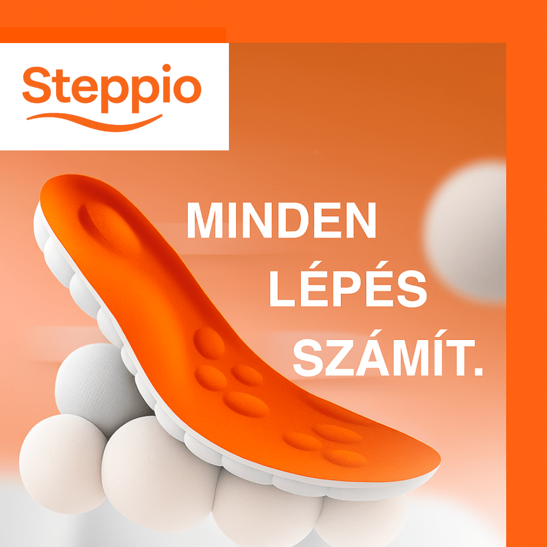 Steppio™ - Az ergonomikus talpbetét - Steppio